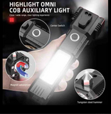 Compact Hammer with Torch Light